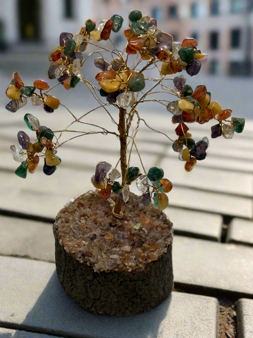 Agate Stone Plant Showpiece – Natural Beauty & Elegance