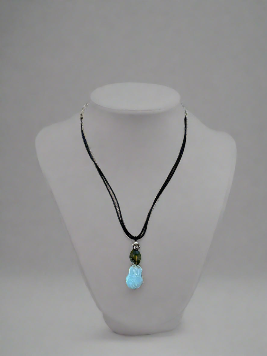String Necklace with Pendant 2