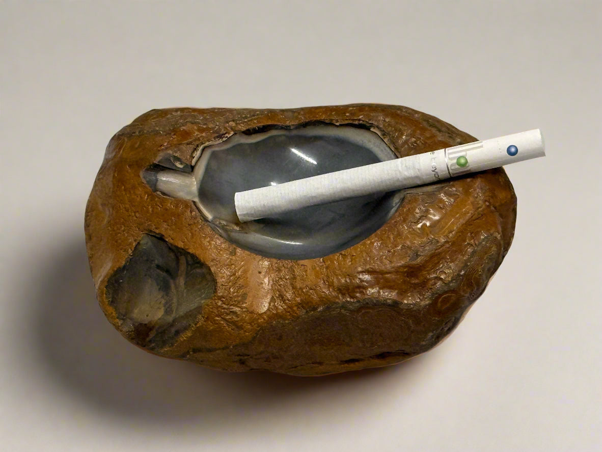 Tumbled Agate Ashtray