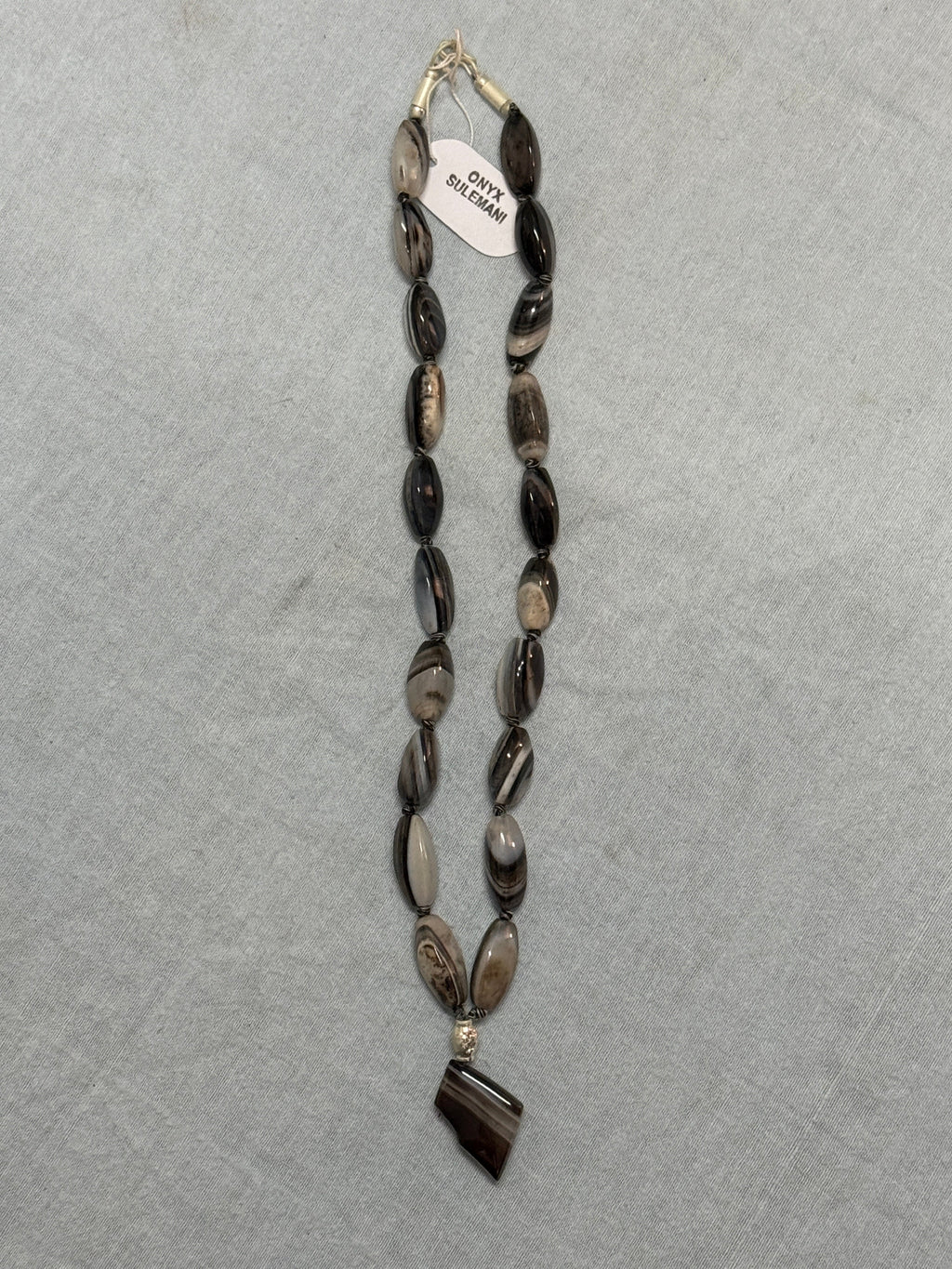 Genuine Sulemani Onyx Necklace – Handmade Agate Gemstone Strand